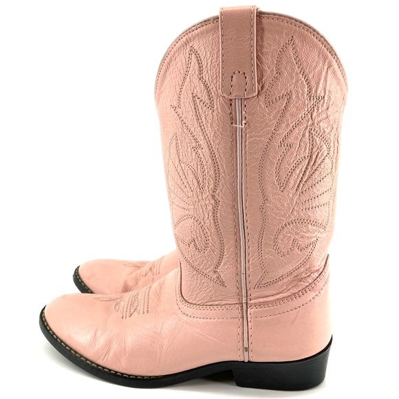 Vintage Acme Pink Western Cowboy Boots - Picture 2 of 10